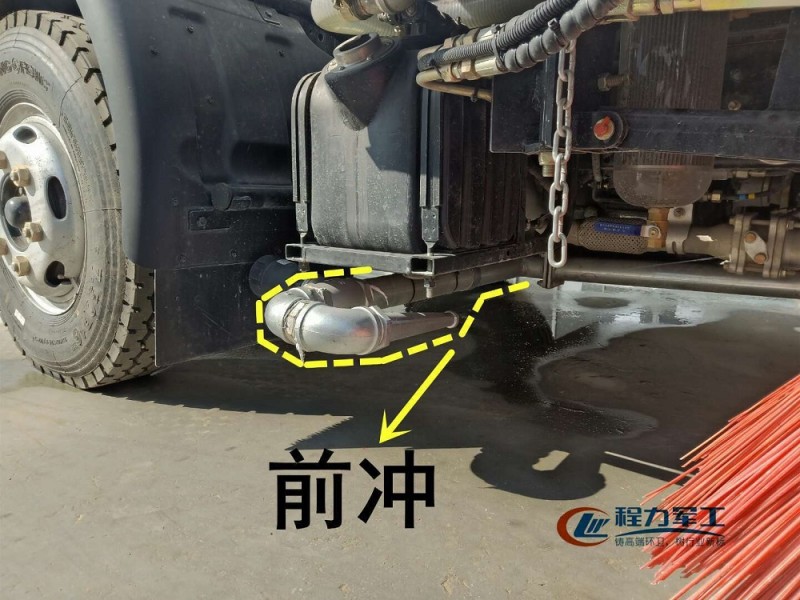 东风多利卡8方洗扫车